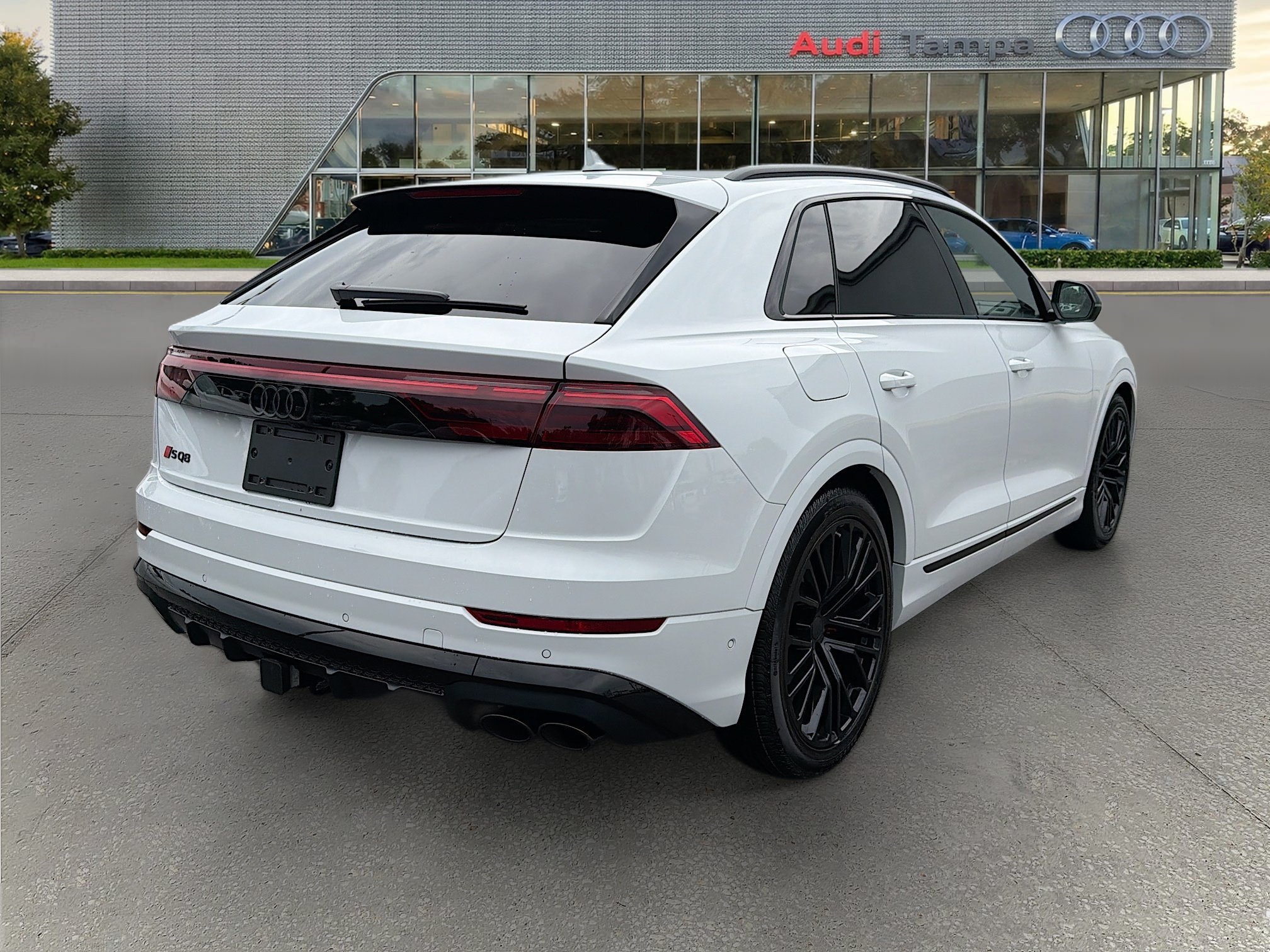 New 2026 Glacier White Metallic Audi Premium Plus image 3