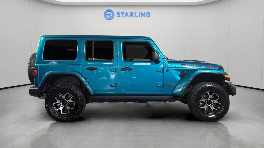 Used 2020 Teal Jeep Rubicon 4x4 image 11