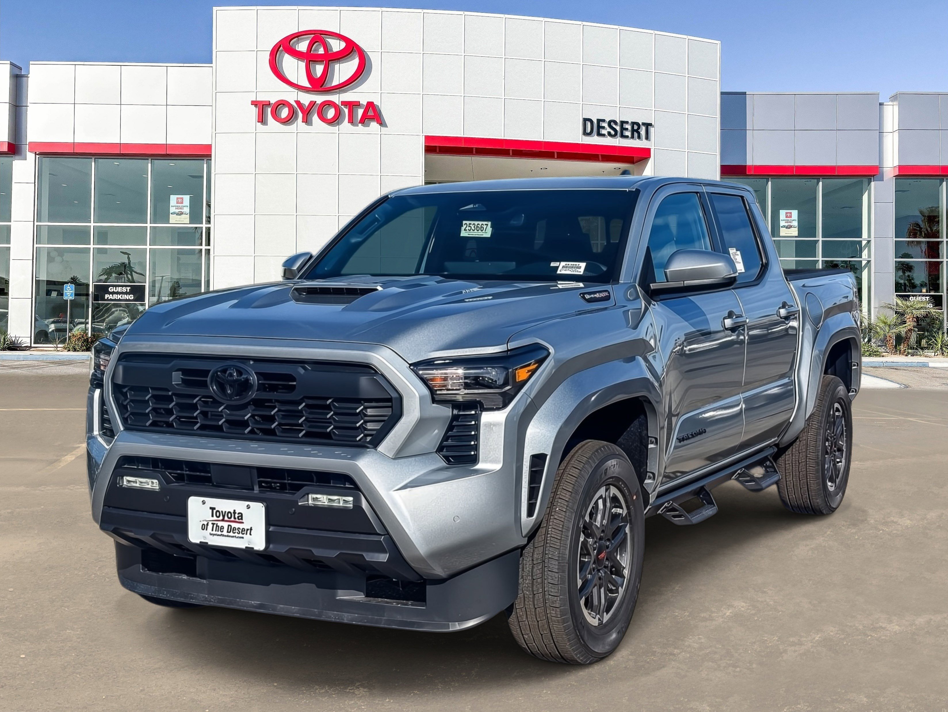 New 2026 Celestial Silver Metallic Toyota Tacoma TRD Sport image 3