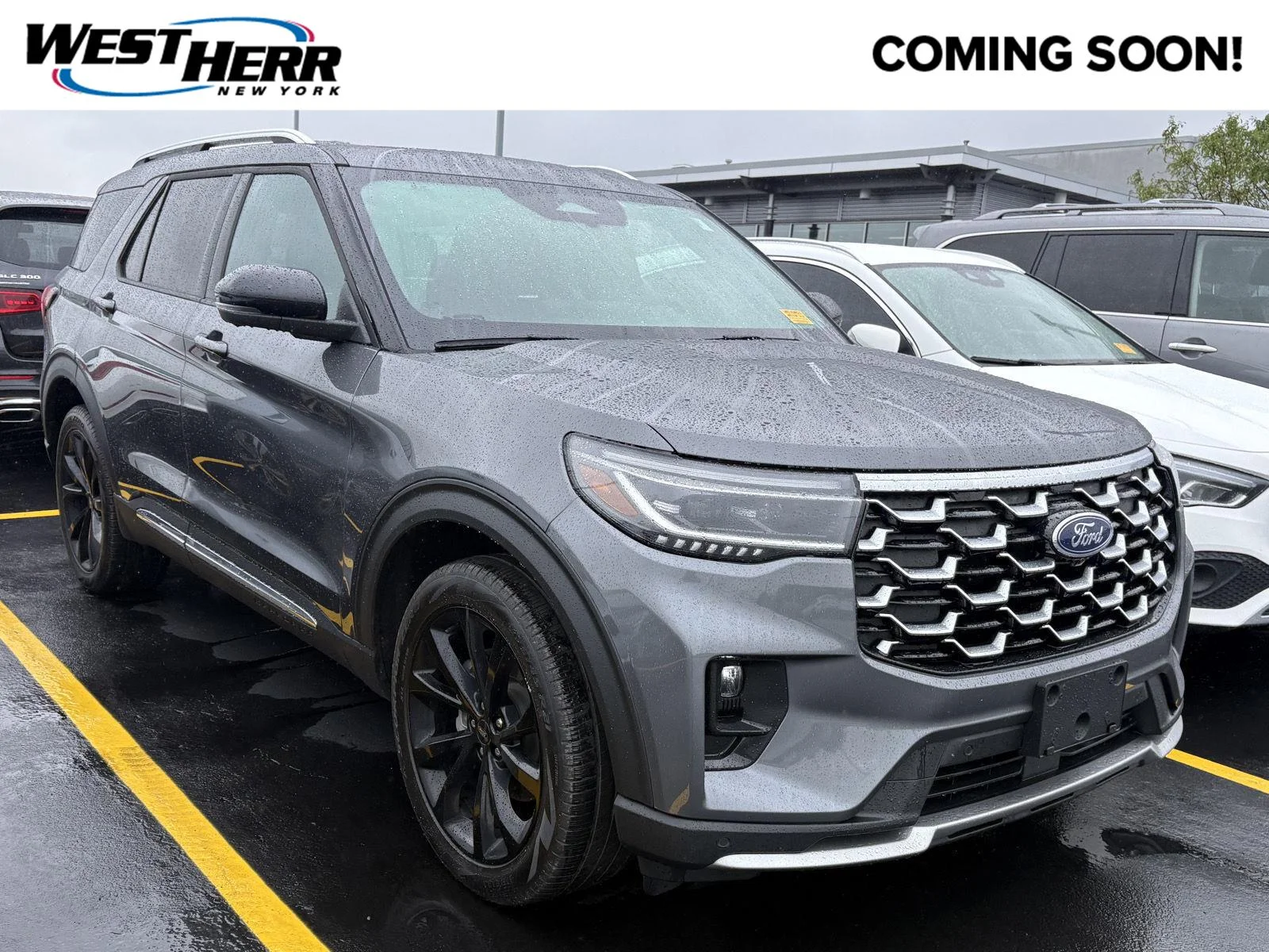Used 2025 Carbonized Gray Ford Platinum image 1