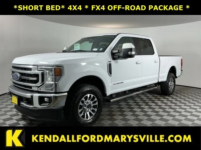 Pre-Owned 2021 Ford F-350SD Lariat 4WD 4D Crew Cab