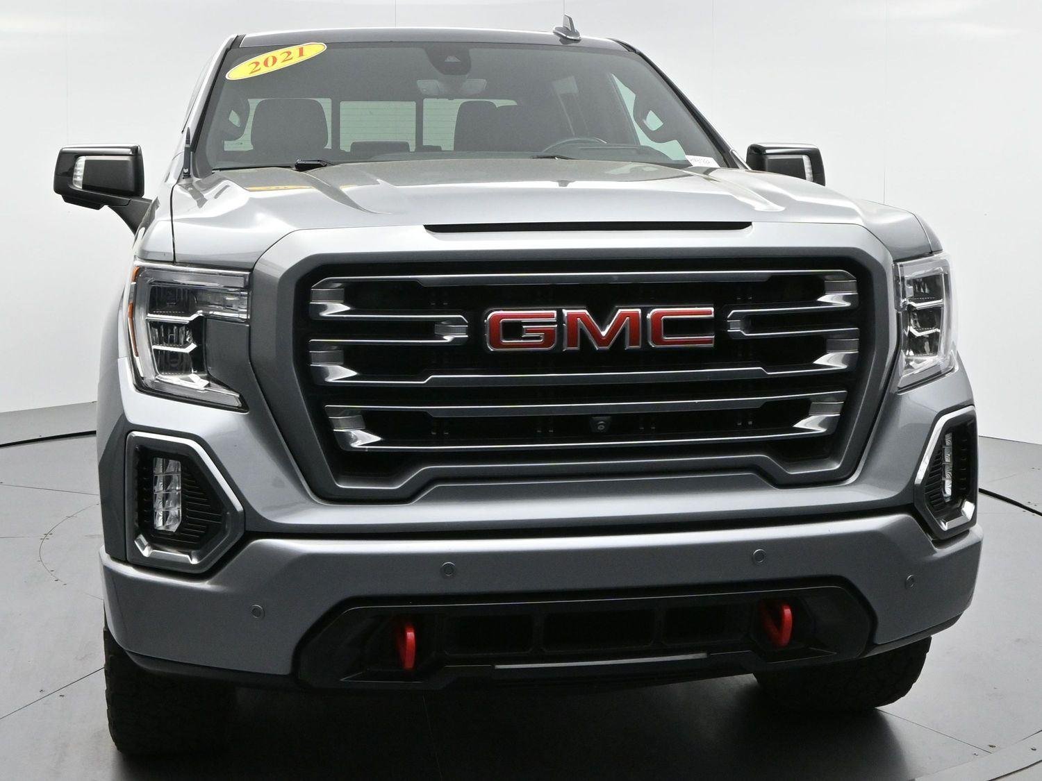 Used 2021 Satin Steel Metallic GMC AT4 image 2