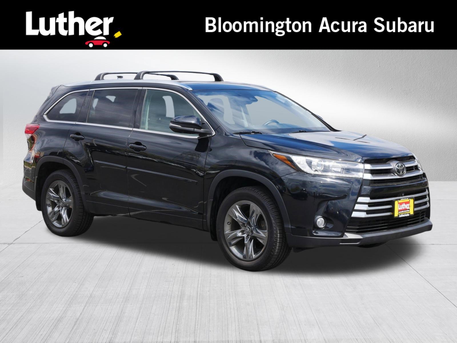 Used 2017 Midnight Black Metallic Toyota Limited Platinum image 1