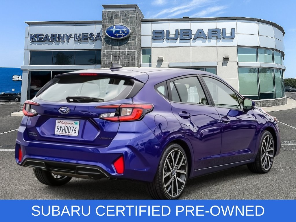 Certified Used 2026 Blue Subaru Sport image 5