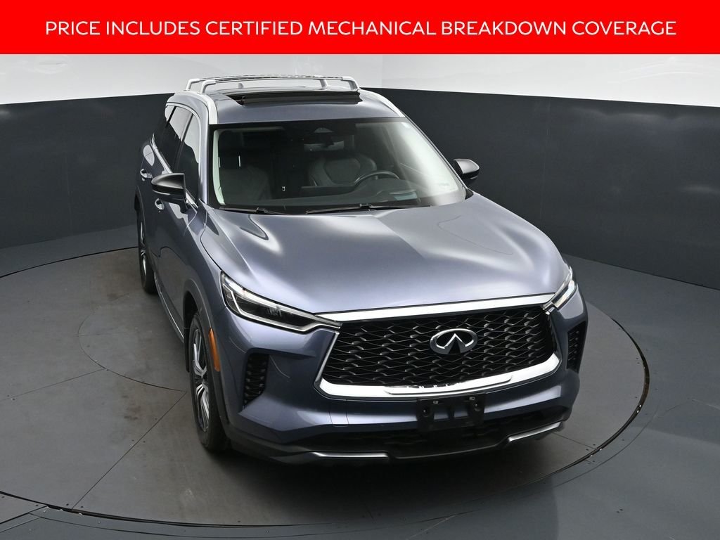Certified Used 2023 Blue INFINITI Sensory image 1