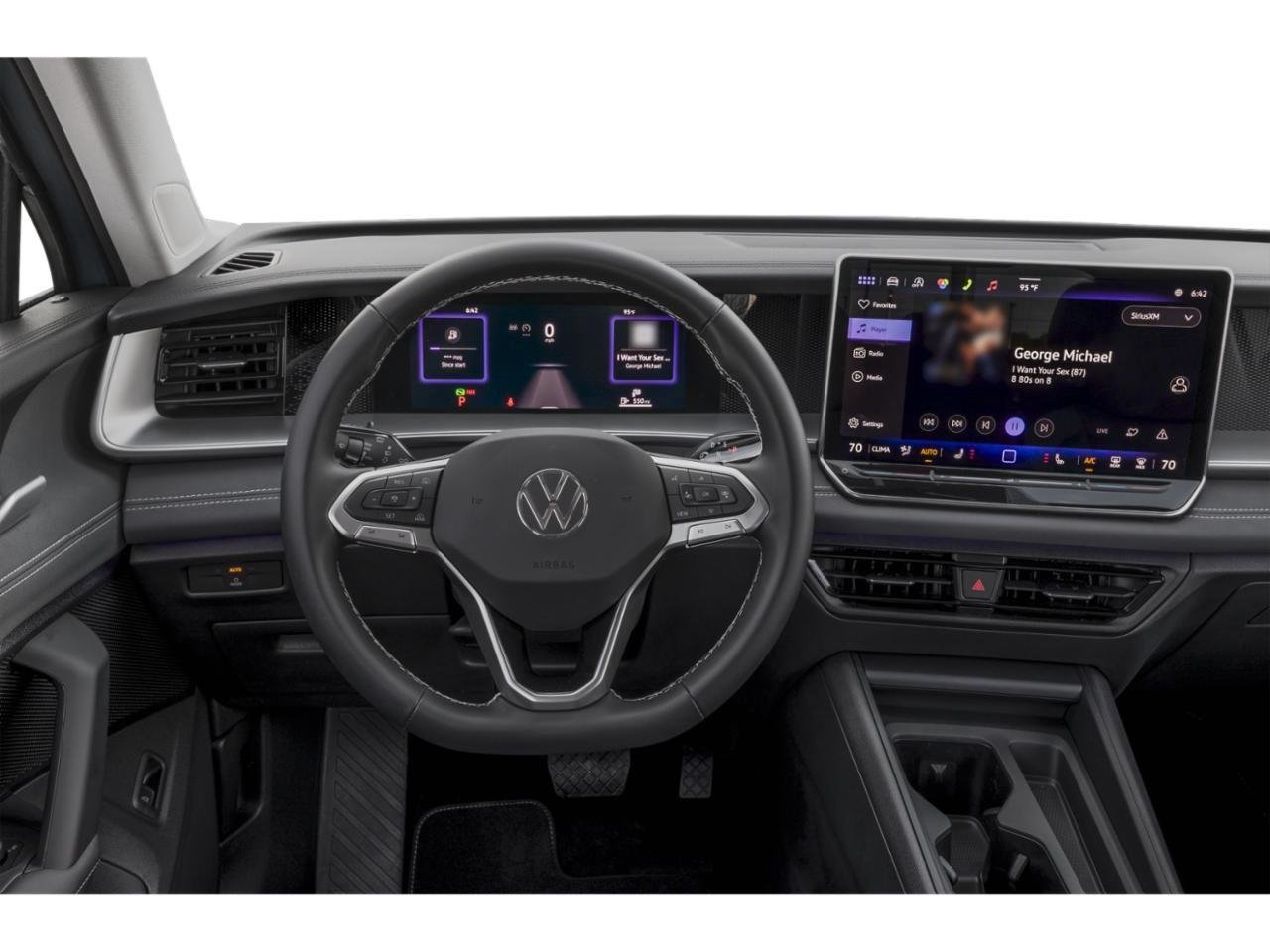 New 2026 Deep Black Pearl Volkswagen SE image 2