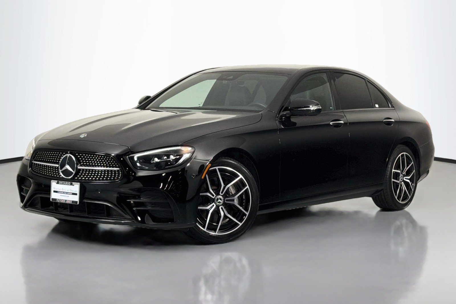Certified Used 2023 Black Mercedes-Benz E 350 image 1