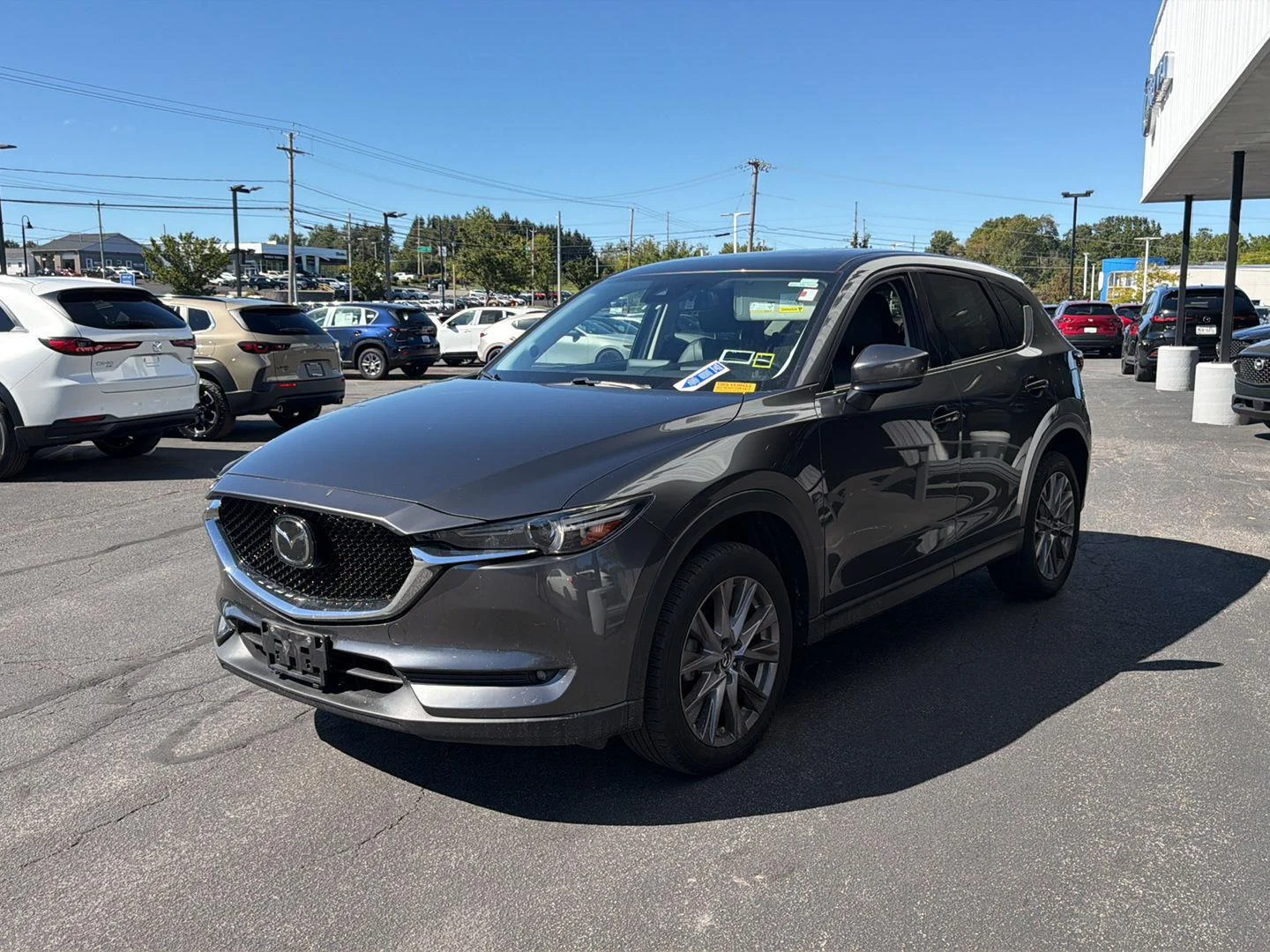Used 2019 Machine Gray Metallic Mazda Grand Touring image 3