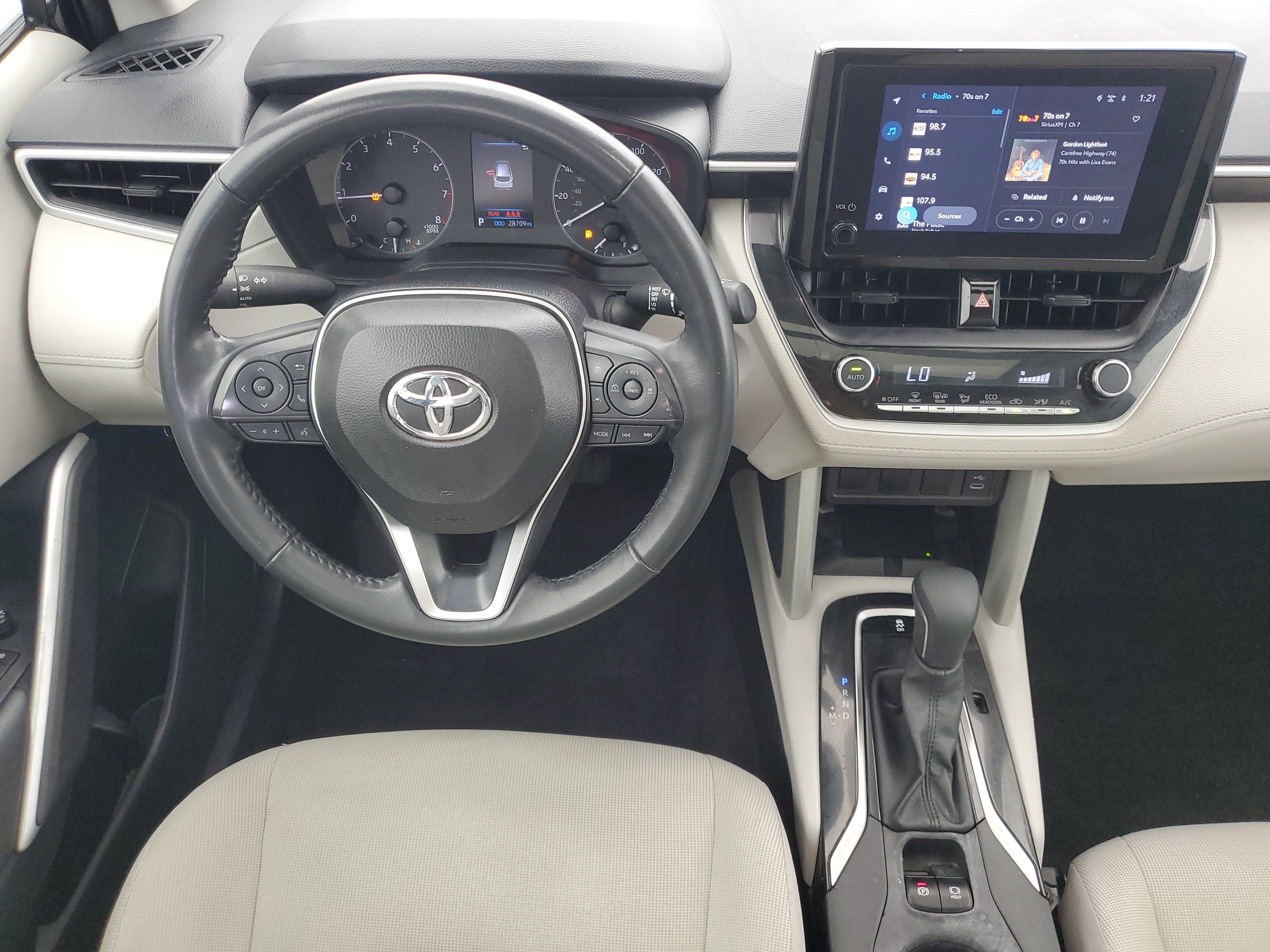 Used 2025 Jet Black Toyota LE image 17