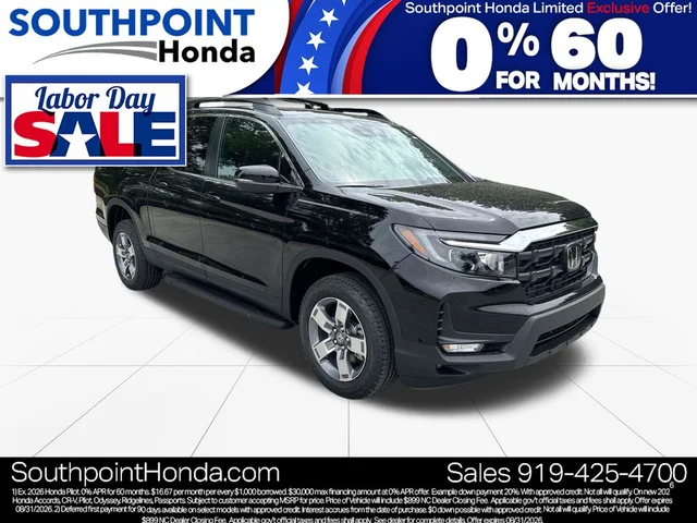 2026 Honda Ridgeline RTL