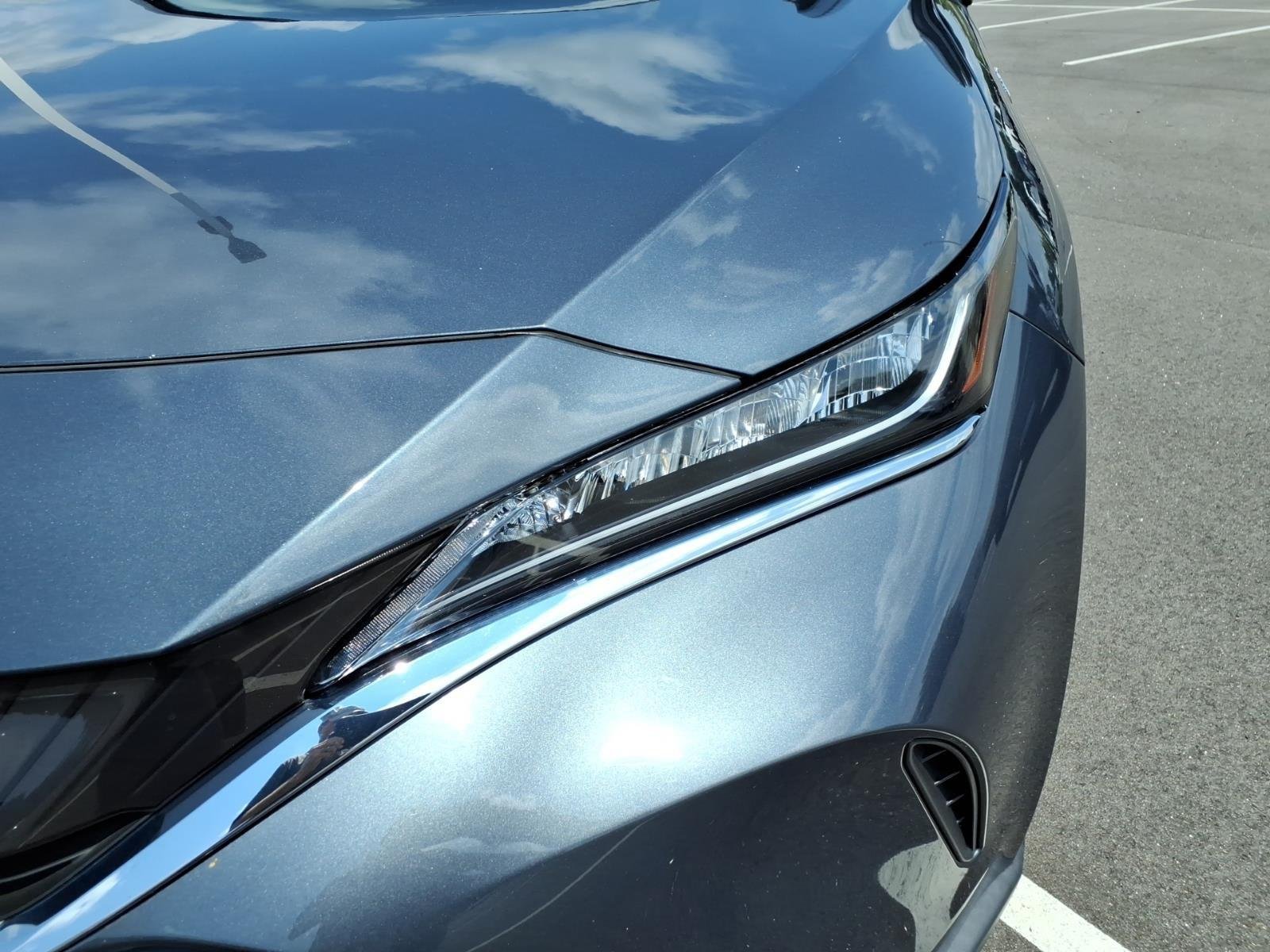 Used 2021 Coastal Gray Metallic Toyota LE image 16