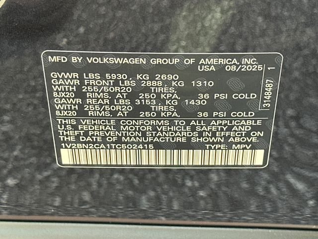 2026 Volkswagen Atlas SEL - Photo 37