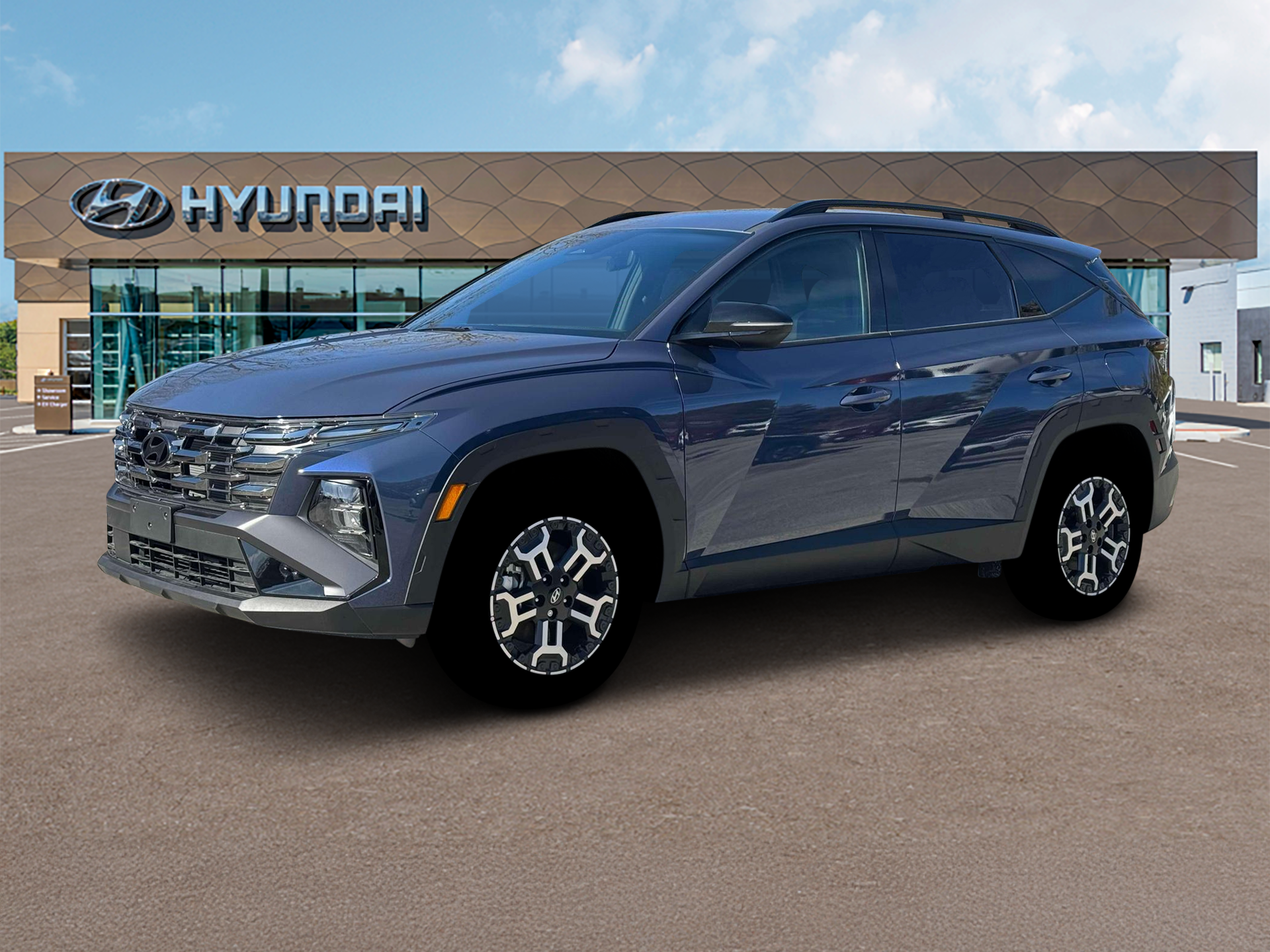 New 2026 Blue Hyundai XRT AWD image 2