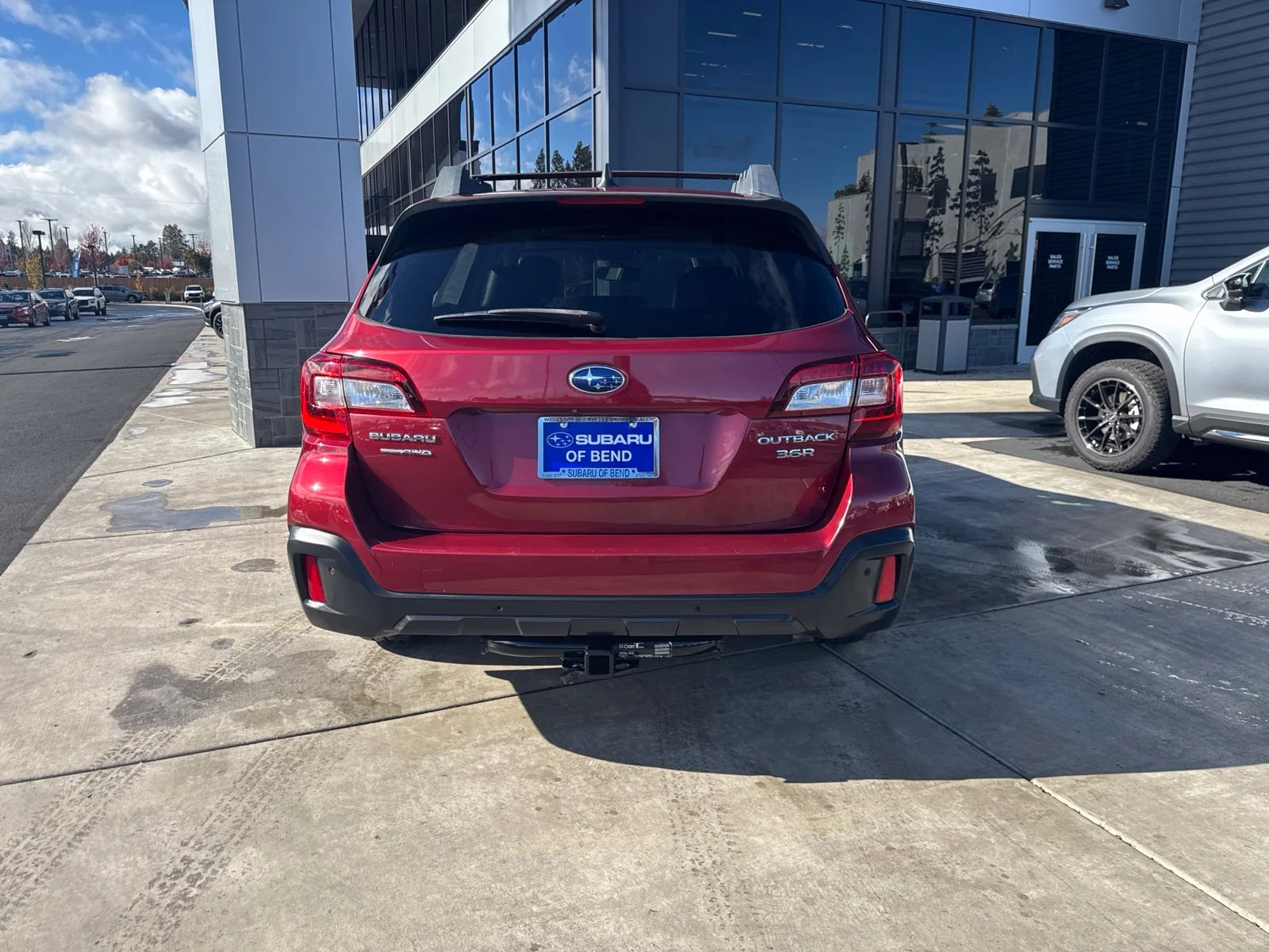 Used 2019 Crimson Red Pearl Subaru 3.6R image 4