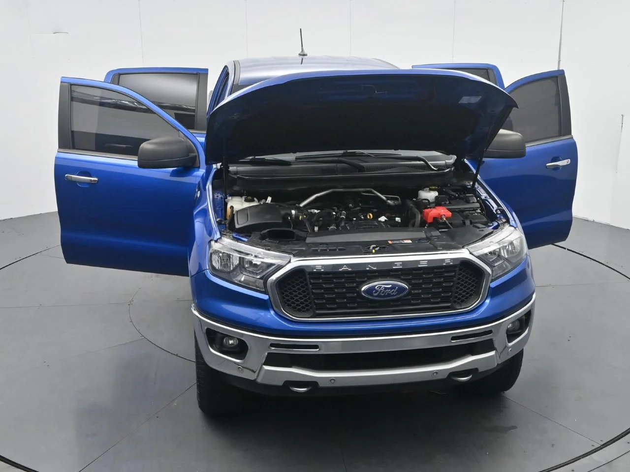 Used 2019 Lightning Blue Metallic Ford XLT image 53