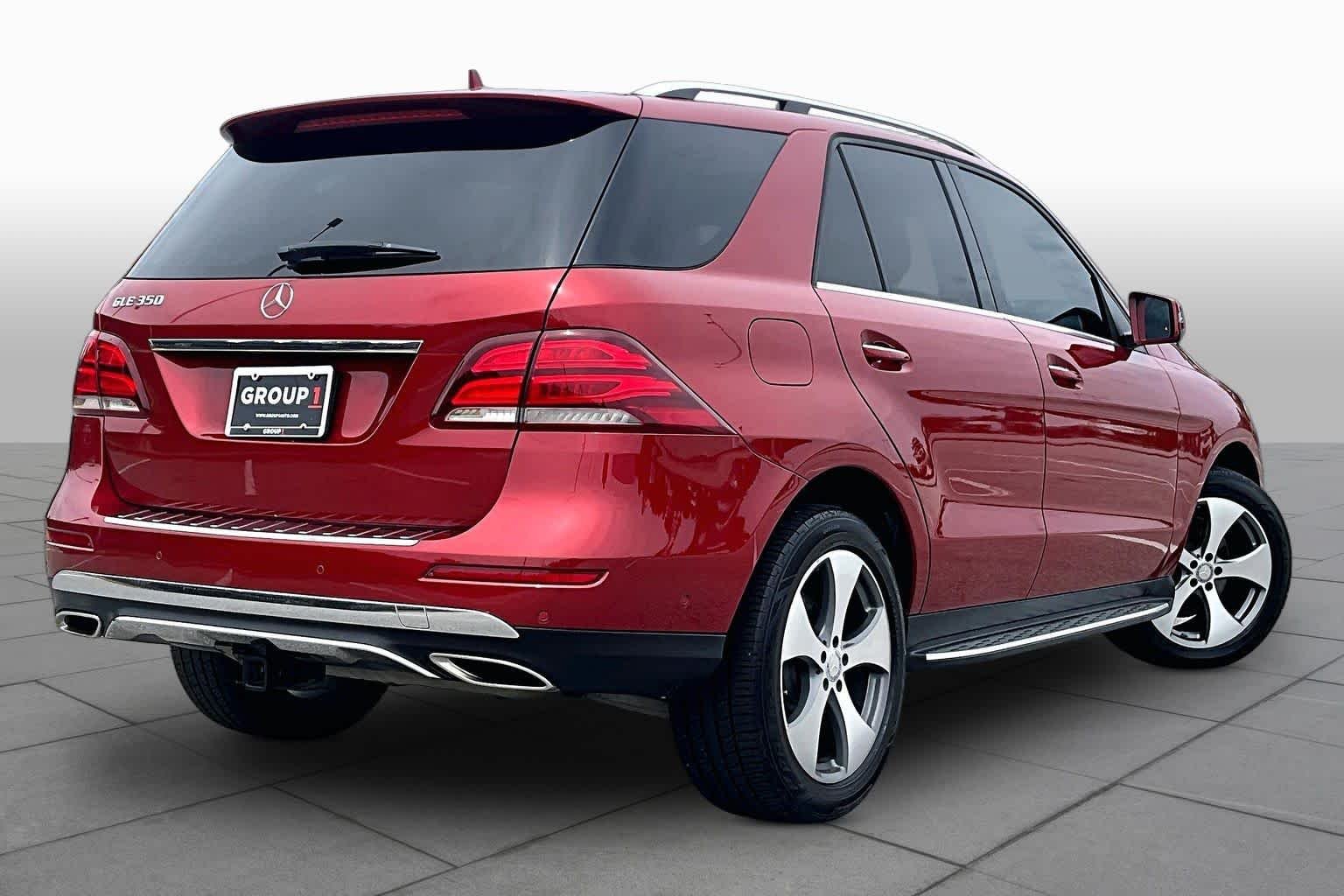 Used 2016 designo Cardinal Red Metallic Mercedes-Benz GLE 350 image 13