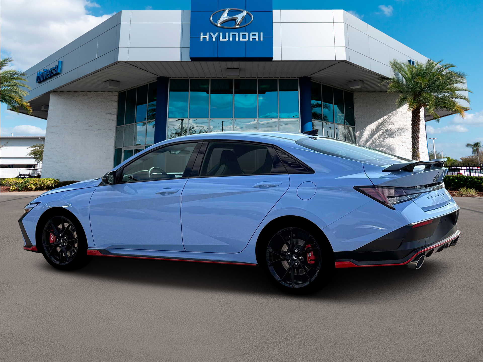 New 2026 Blue Hyundai Sedan image 4