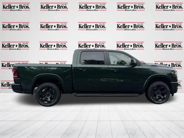 New 2026 Serrano-Green Metallic Exterior Paint RAM Big Horn/Lone Star image 8