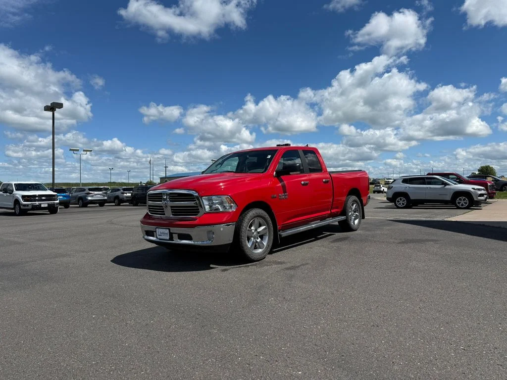 Used 2017 Flame Red Clearcoat Ram Big Horn image 9
