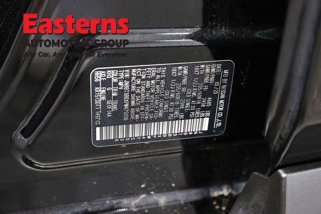 Used 2023 Black Nissan SV image 35