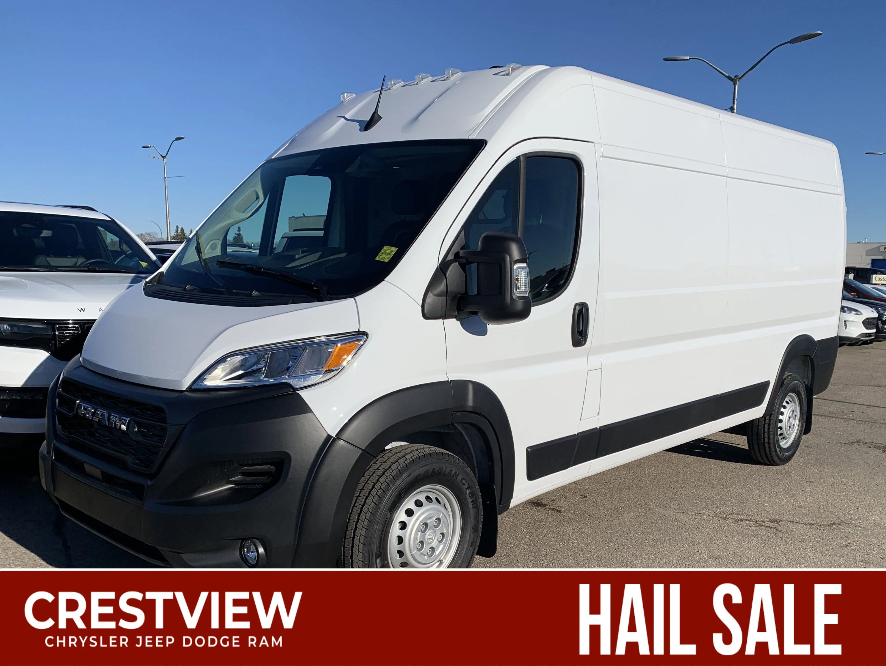 New 2026 Bright White Ram Tradesman image 1