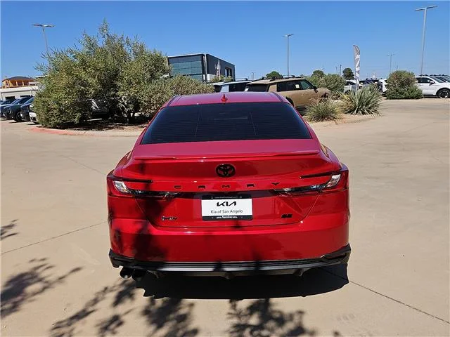 Used 2025 Supersonic Red Toyota SE image 4