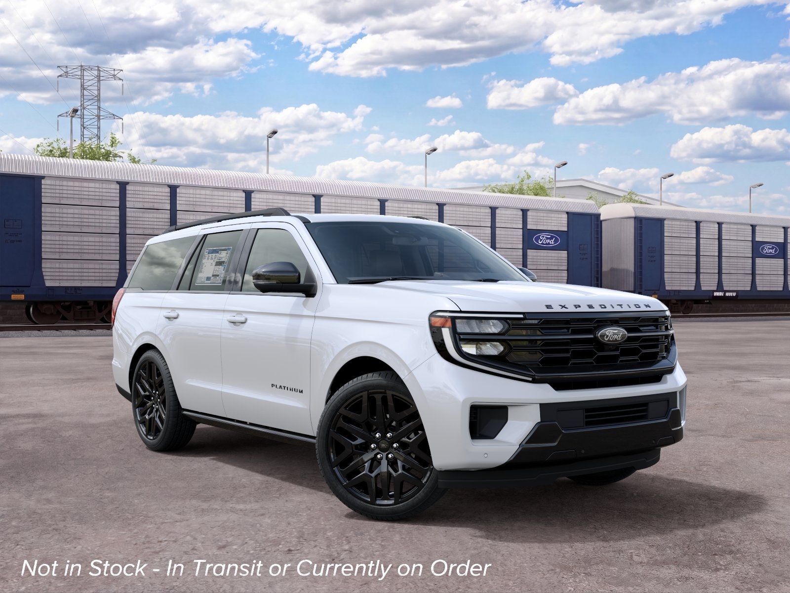 New 2027 Star White Metallic Tri-Coat Ford Platinum image 4