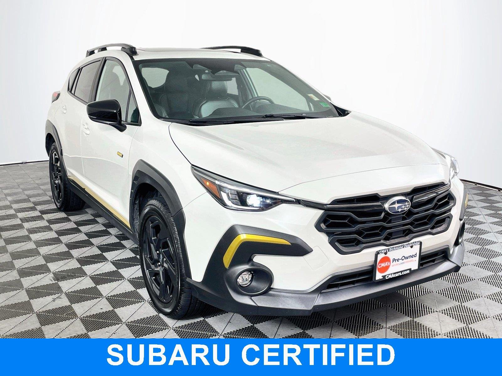 Used 2024 Crystal White Pearl Subaru Sport image 1