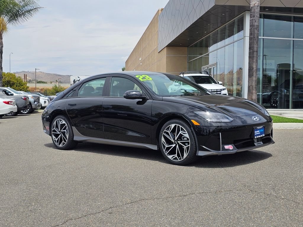 Certified 2023 Hyundai IONIQ 6 SEL with VIN KMHM34AA2PA047165 for sale in Moreno Valley, CA