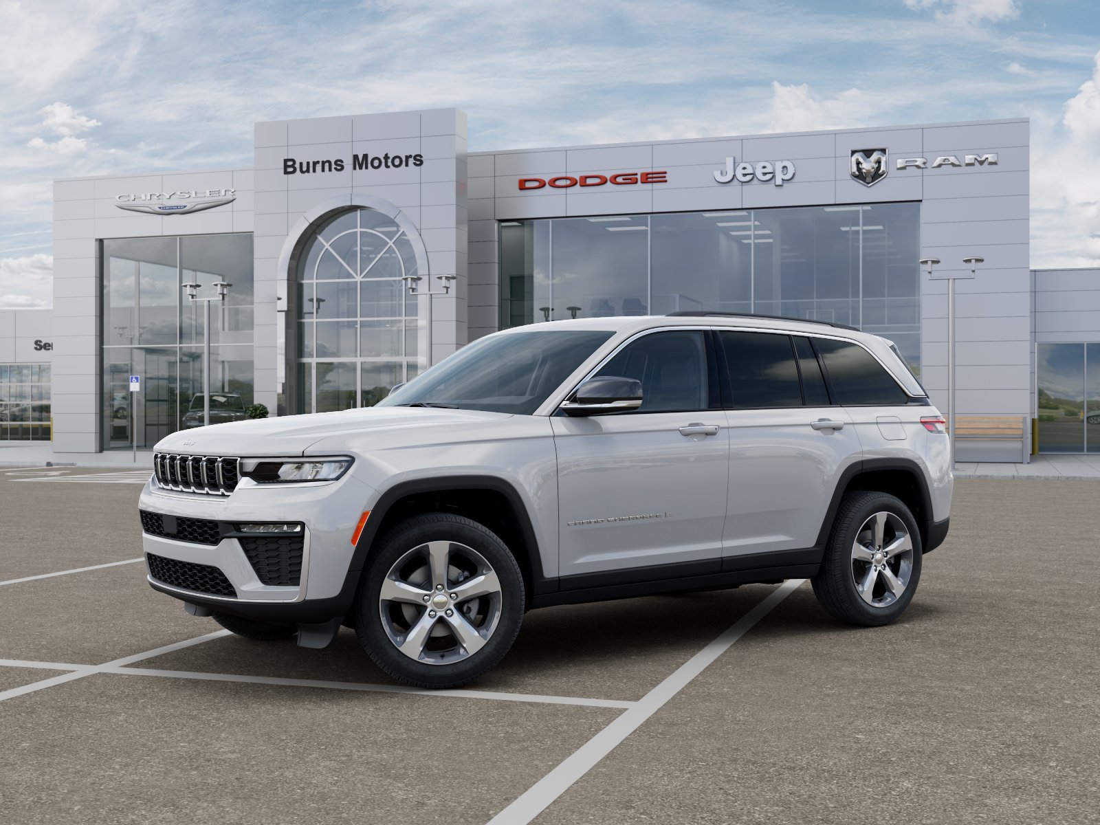 New 2026 Bright White Clear-Coat Exterior Paint Jeep Limited image 28