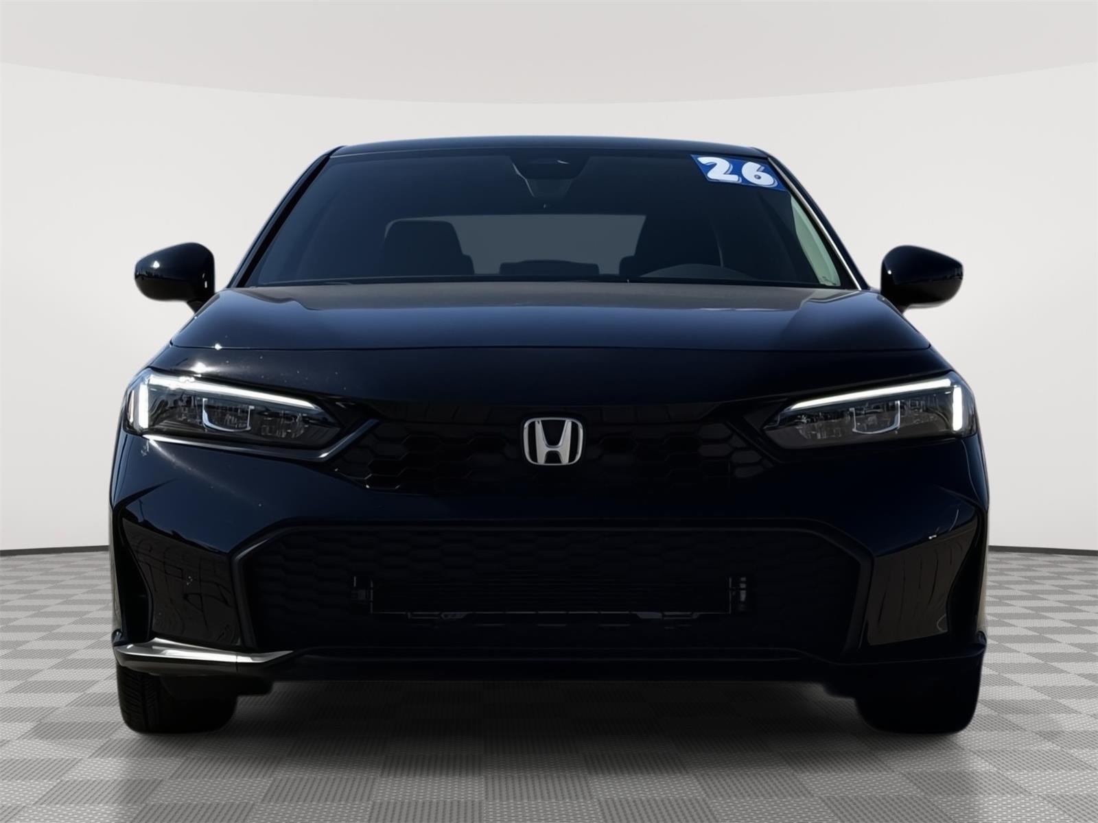 Certified 2026 Honda Civic LX with VIN 2HGFE2F27TH606865 for sale in Kansas City