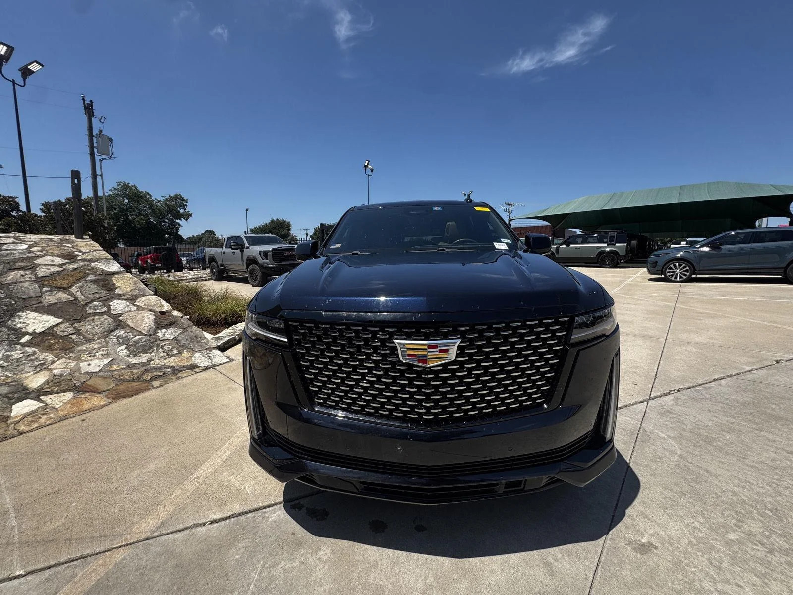 Used 2023 Dark Moon Blue Metallic Cadillac 4WD Premium Luxury image 10