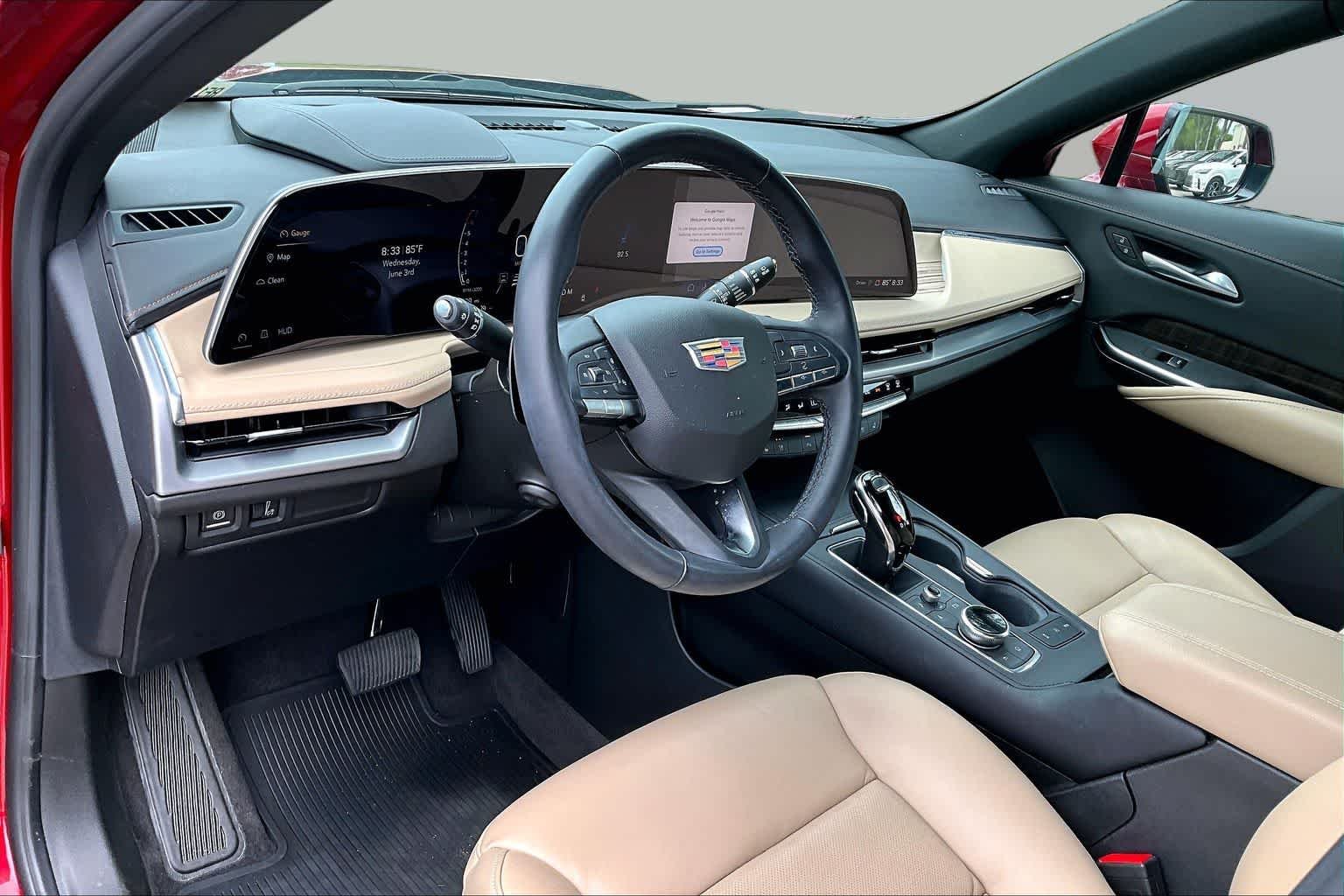 Used 2024 Radiant Red Tintcoat Cadillac FWD Premium Luxury image 18