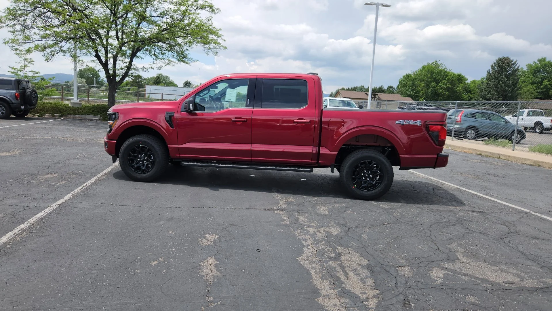 New 2026 Ruby Red Metallic Tinted Clearcoat Ford XLT image 6