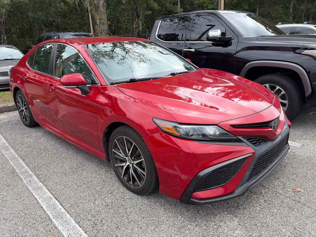Used 2023 Red Toyota SE image 2