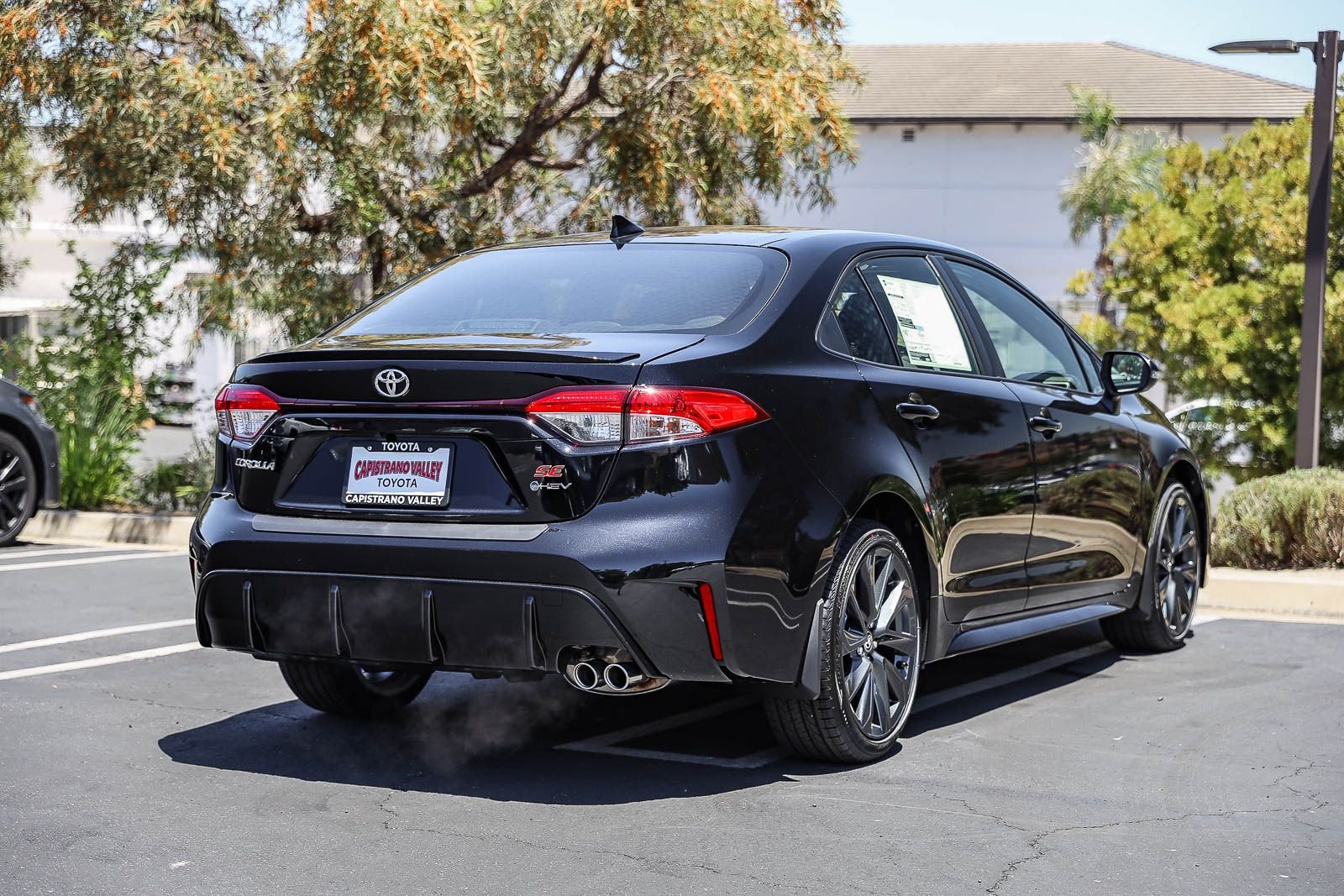 New 2026 Midnight Black Metallic Toyota  SE image 4