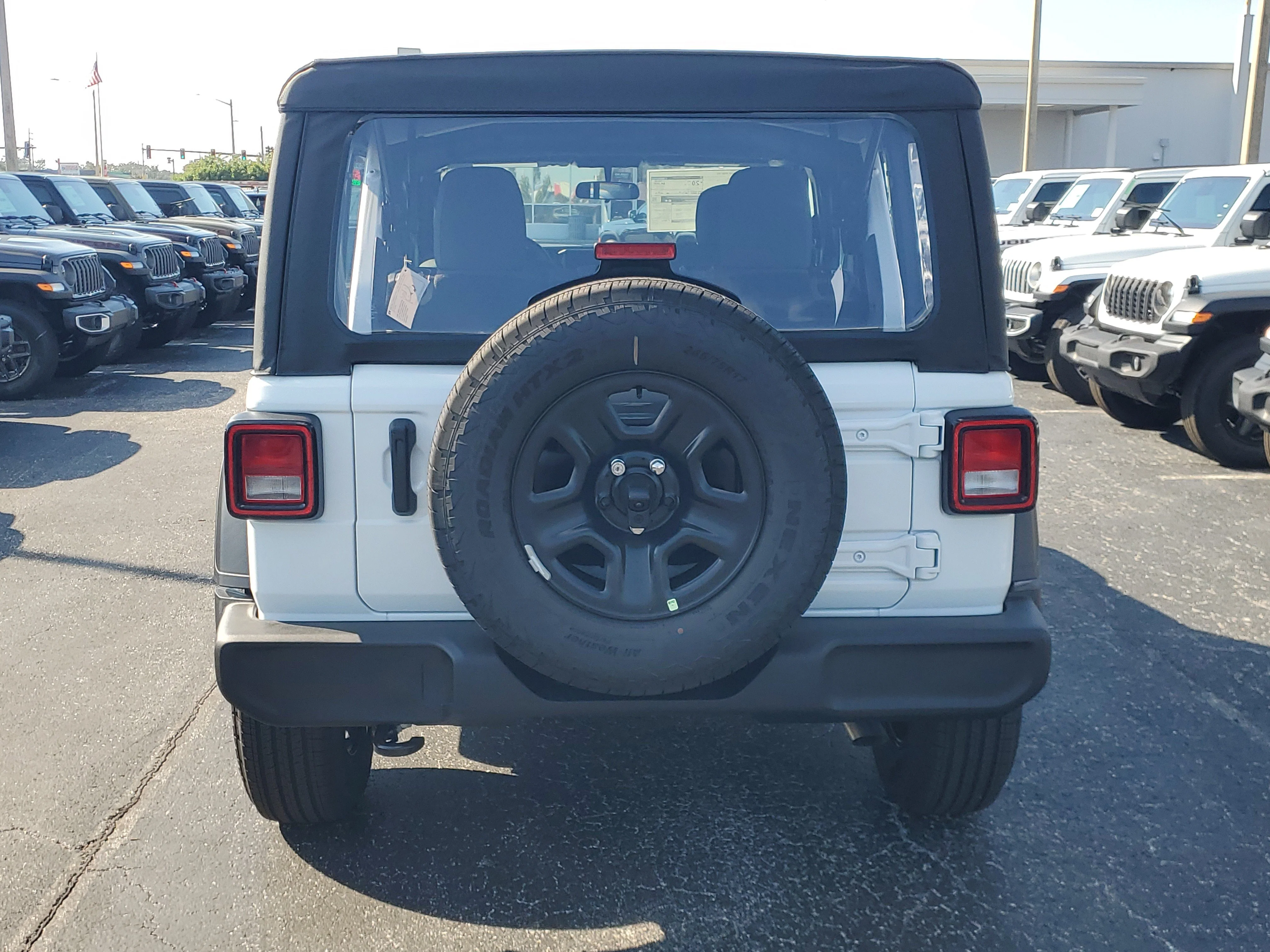New 2026 Bright White Clearcoat Jeep Sport image 6