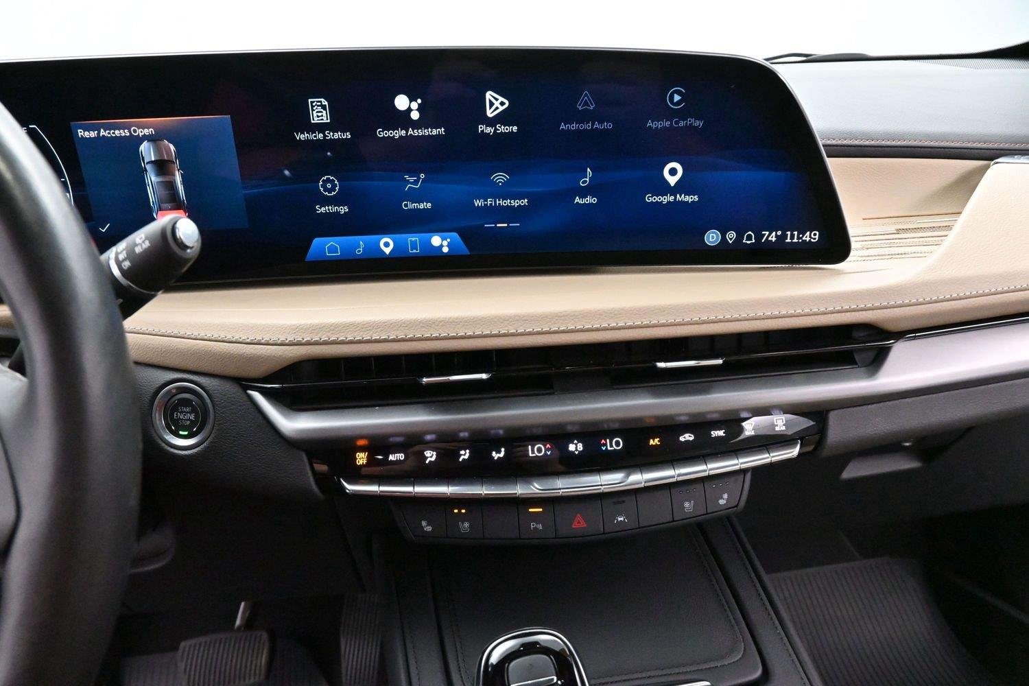 Used 2024 Deep Sea Metallic Cadillac Premium Luxury image 22