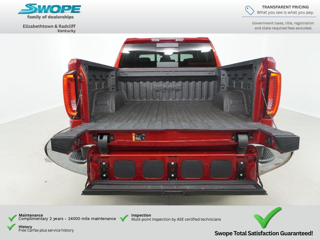 Used 2024 Volcanic Red Tintcoat GMC SLT image 27