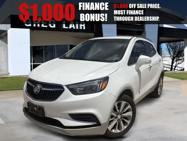 Used 2019 White Buick Preferred image 1