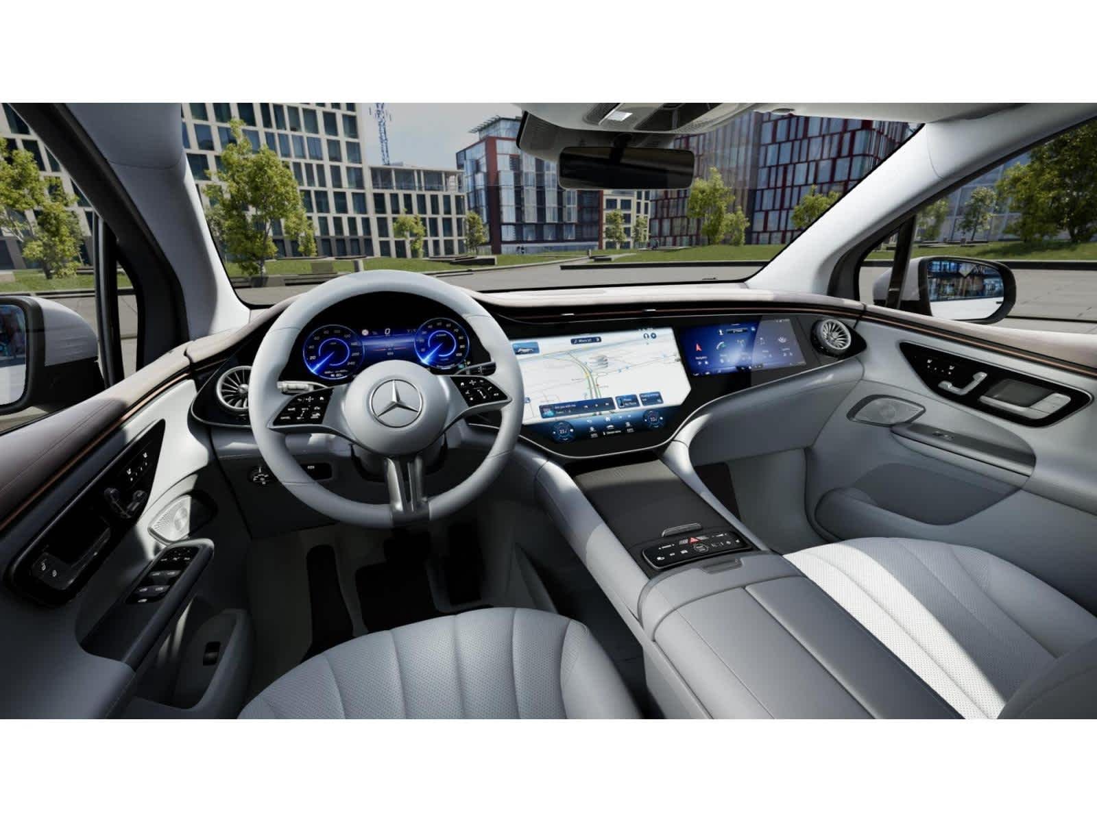 New 2027 Polar White Mercedes-Benz EQE 320+ image 3