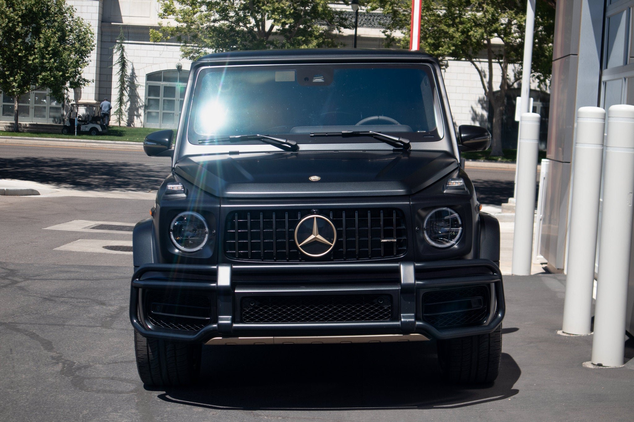 Used 2024 MANUFAKTUR Night Black Magno Mercedes-Benz AMG® G 63 4MATIC SUV image 10
