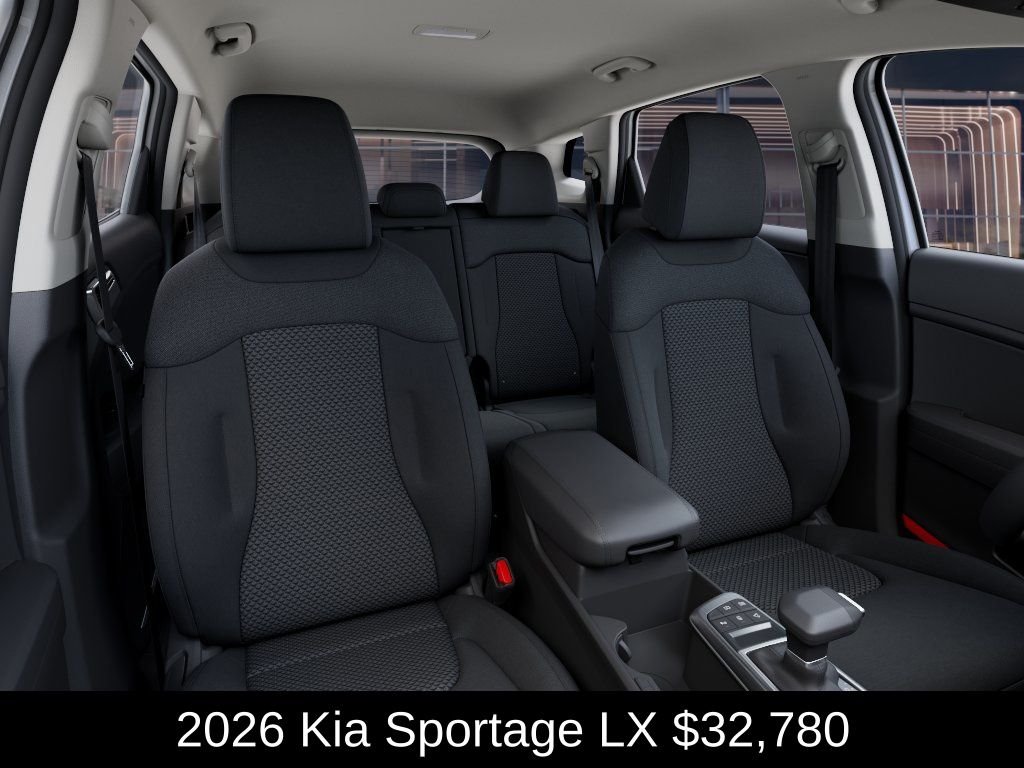 New 2026 Glacial White Pearl Kia LX image 15