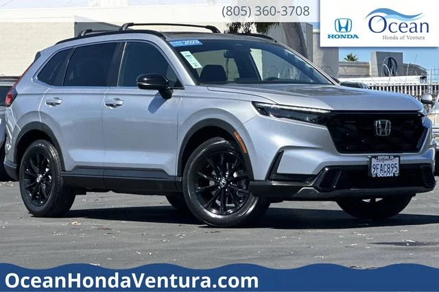 Certified Used 2023 Silver Honda Sport image 1