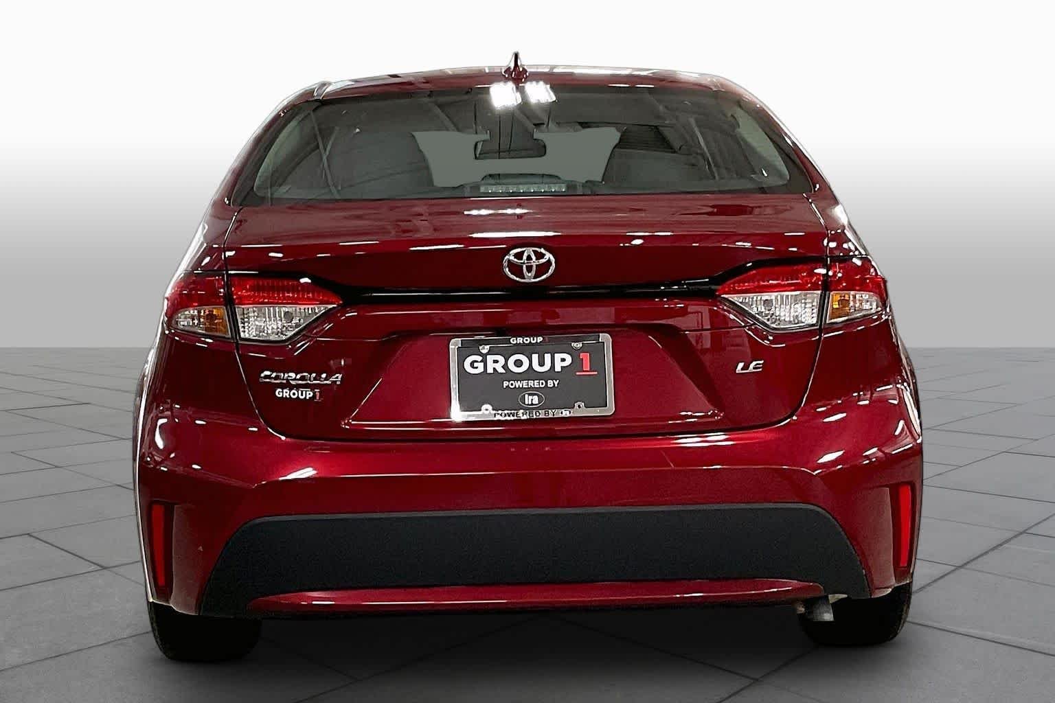 Used 2022 Ruby Flare Pearl Toyota LE image 5