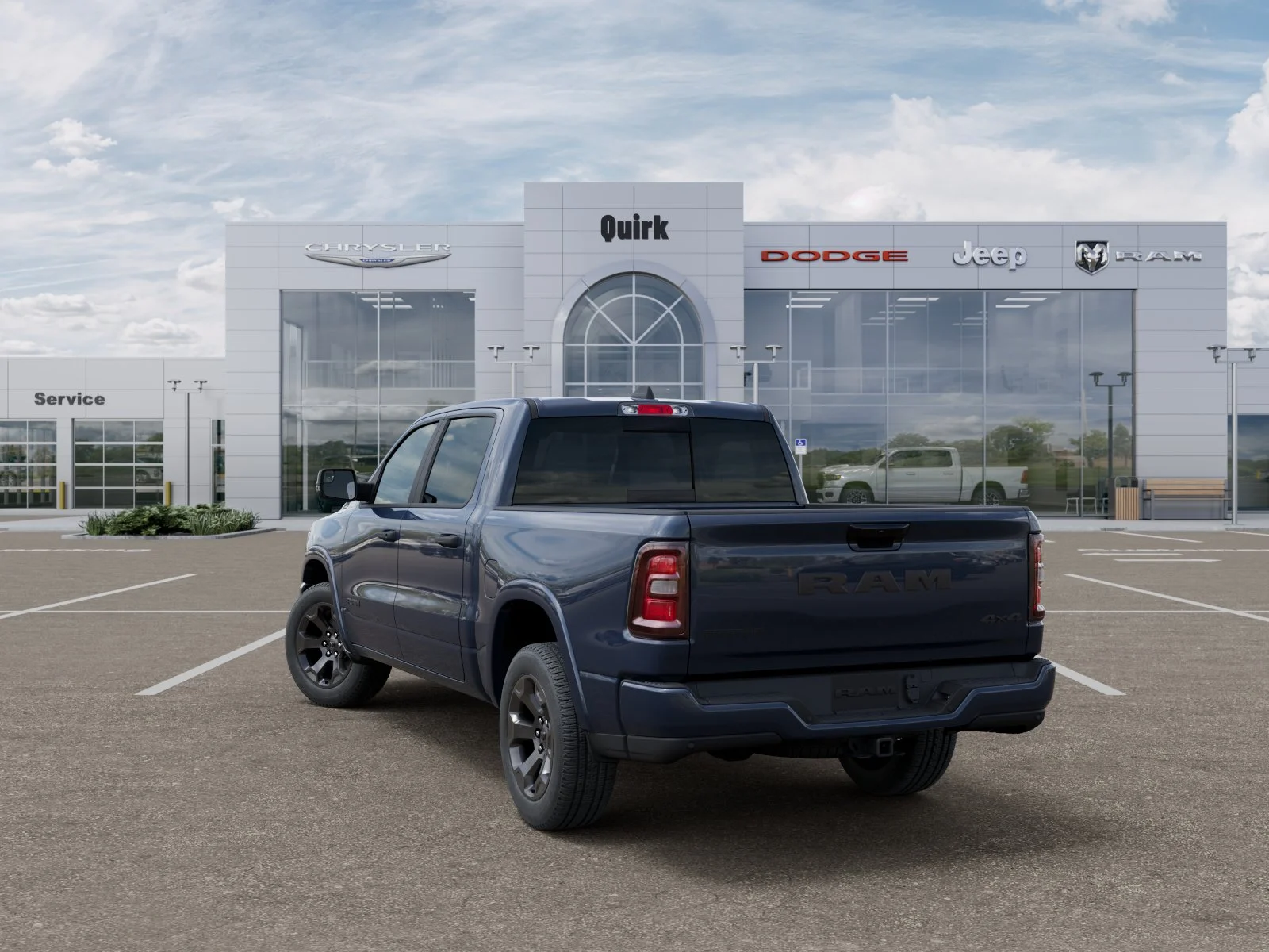 New 2026 Forged Blue Metallic RAM Big Horn image 29