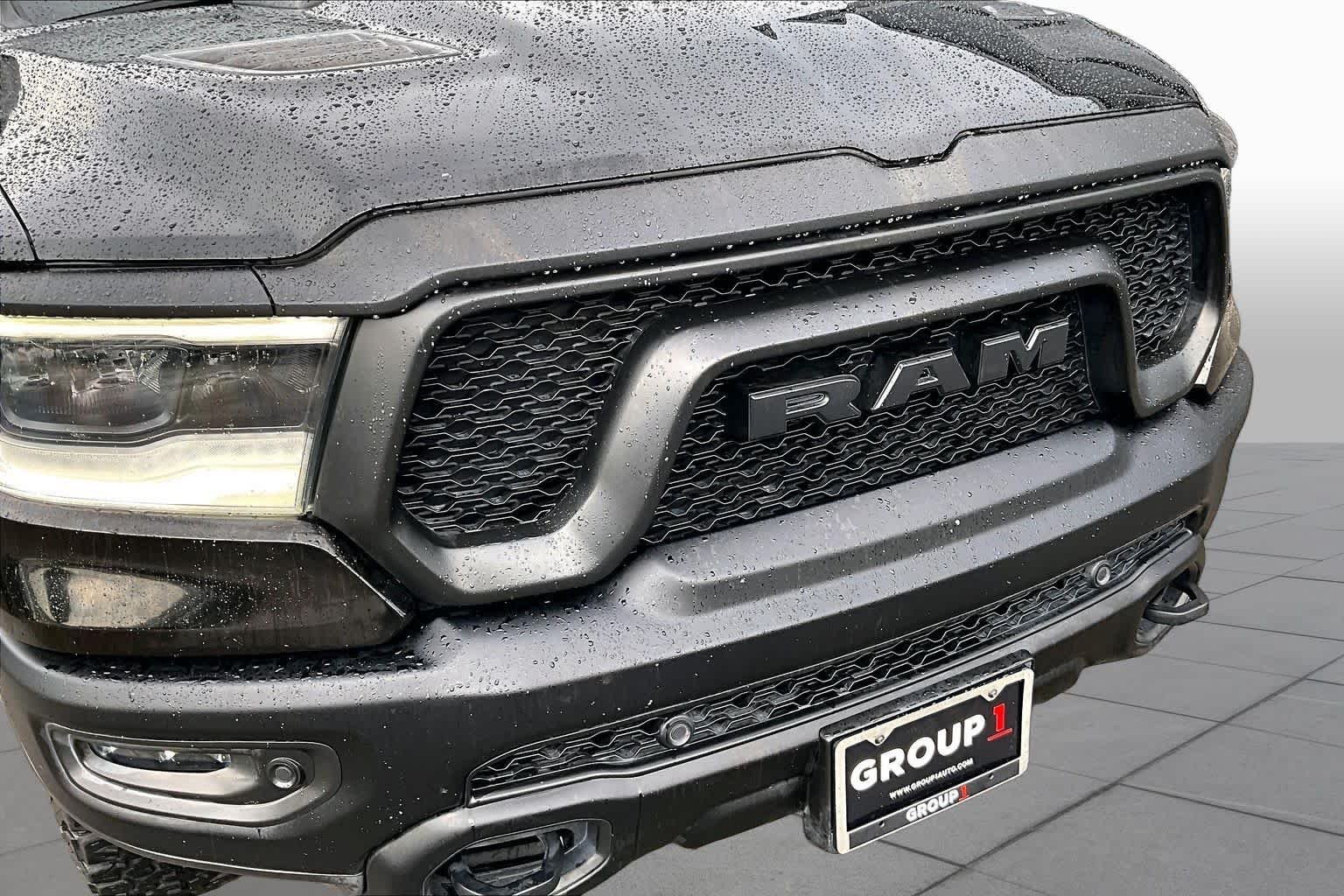Used 2020 Diamond Black Crystal Pearlcoat Ram Rebel image 28