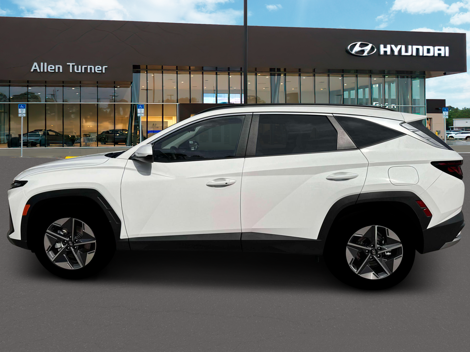 New 2026 White Pearl Hyundai SEL AWD image 3