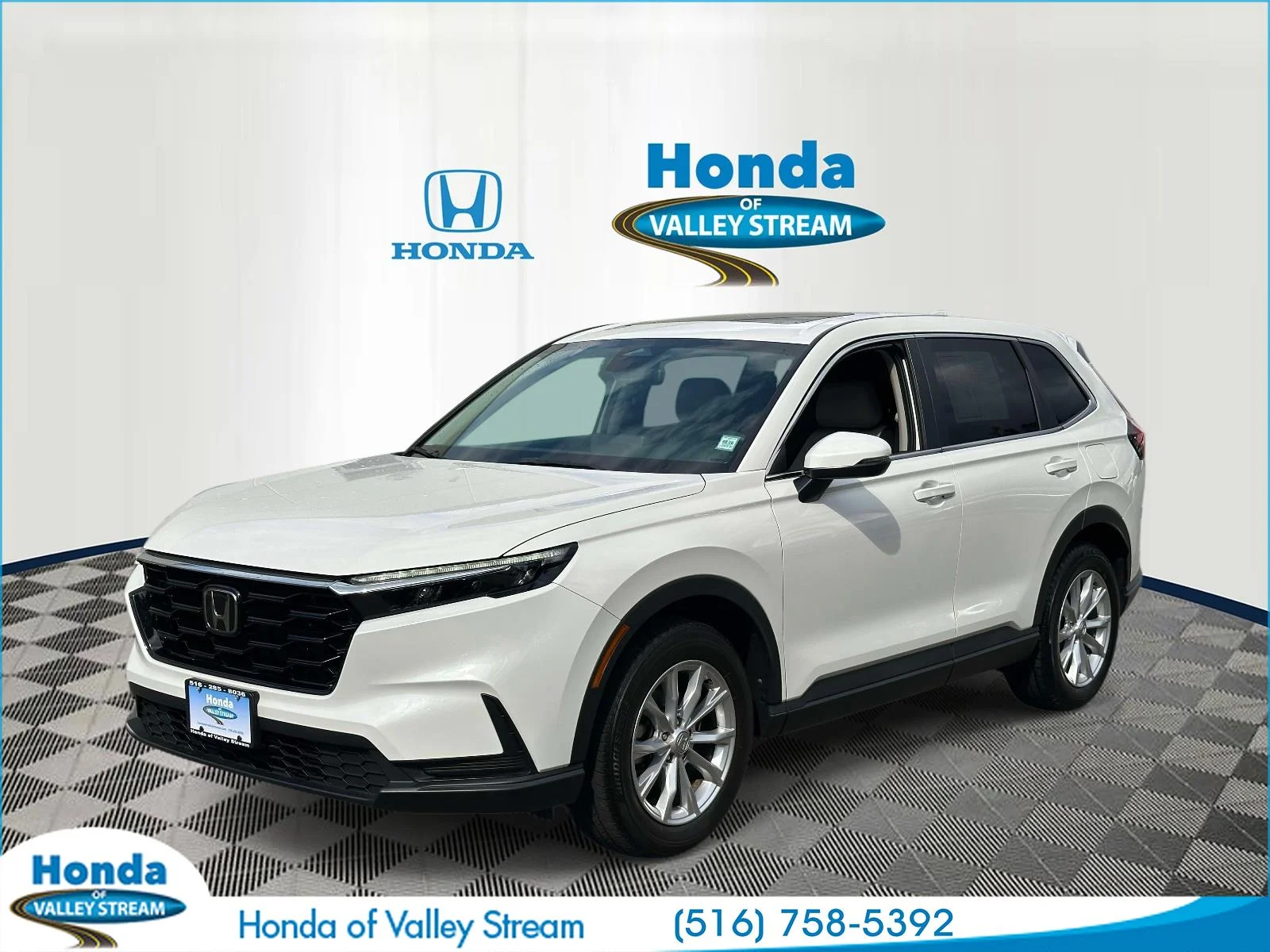 Certified Used 2024 White Honda EX image 4