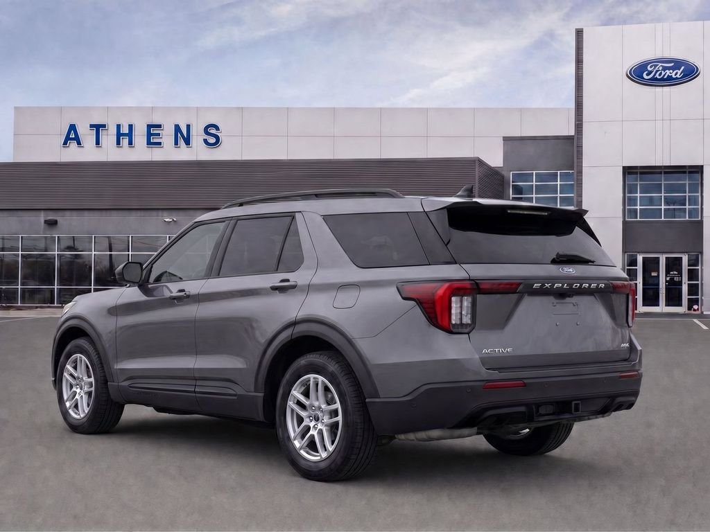 New 2026 Carbonized Gray Metallic Ford Active image 4